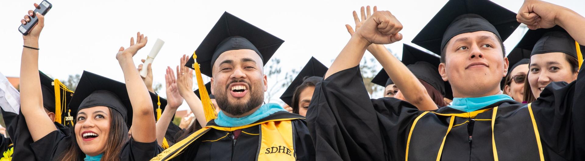 Graduates celebrate at College of Ed Commencement