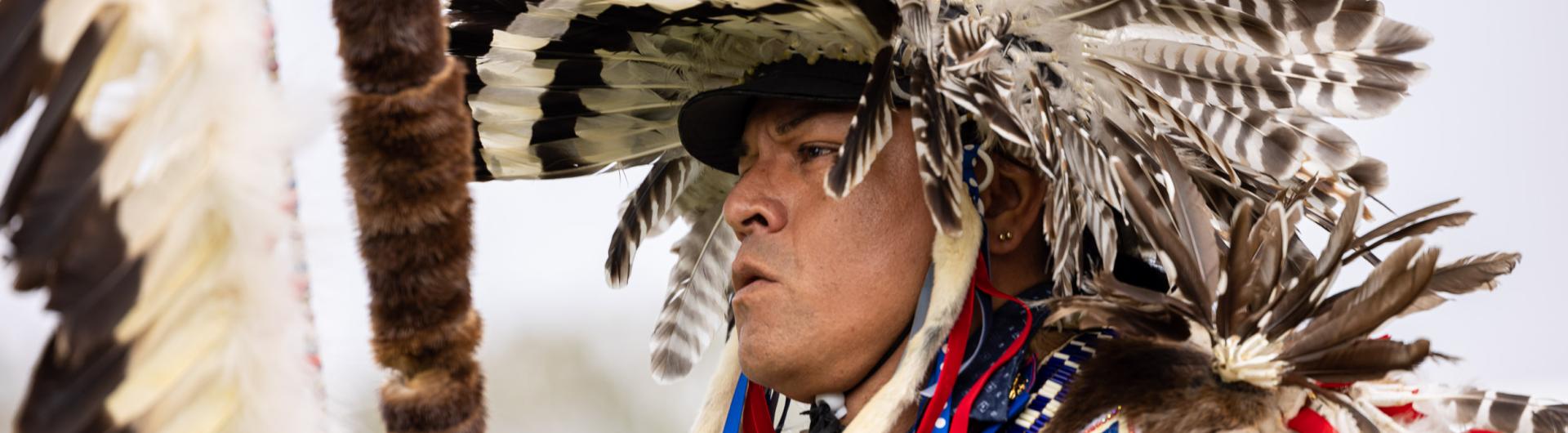 Dancer at CSULB Pow Wow 2023