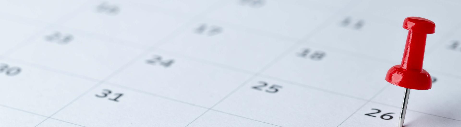 Calendar Banner