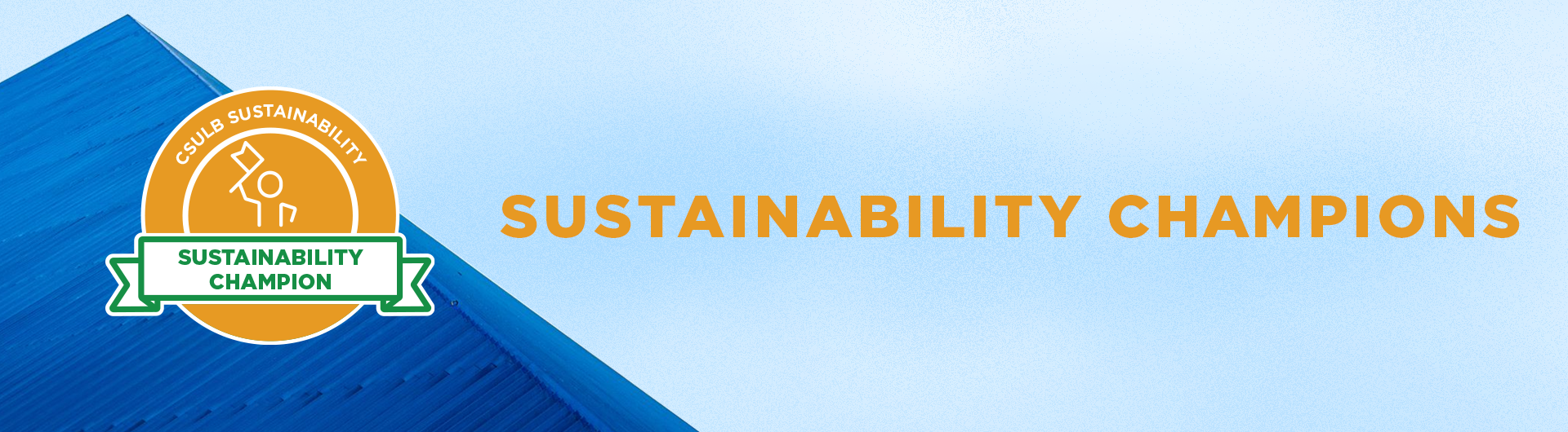 Sustainability Champions banner