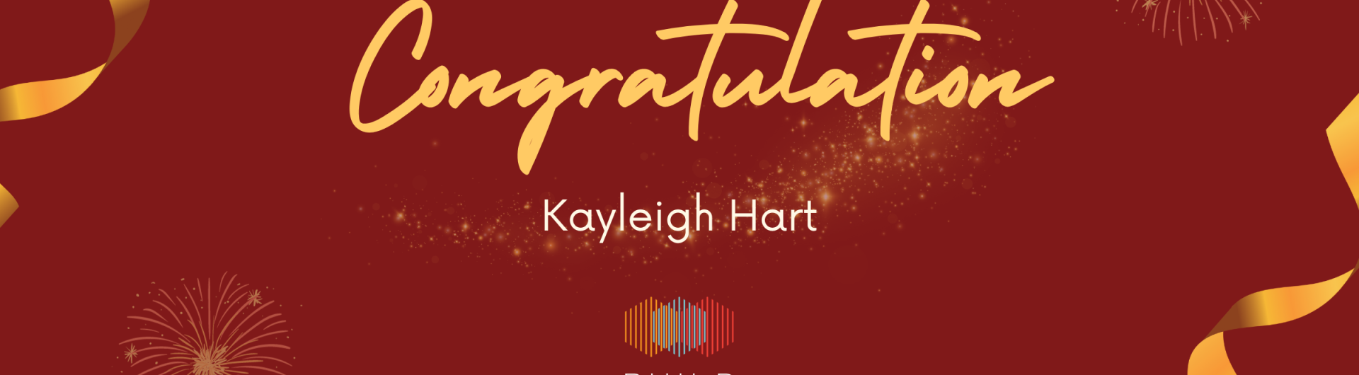 Congrats Kayleigh Hart