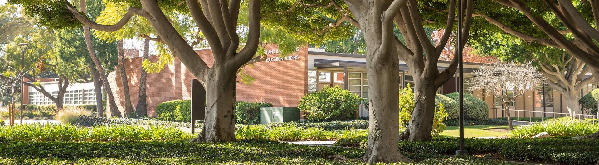 Exterior shot of the College of Education