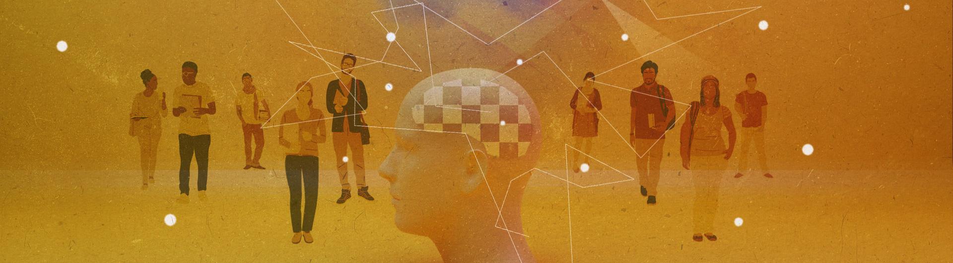 Artistic rendering of mental health resources