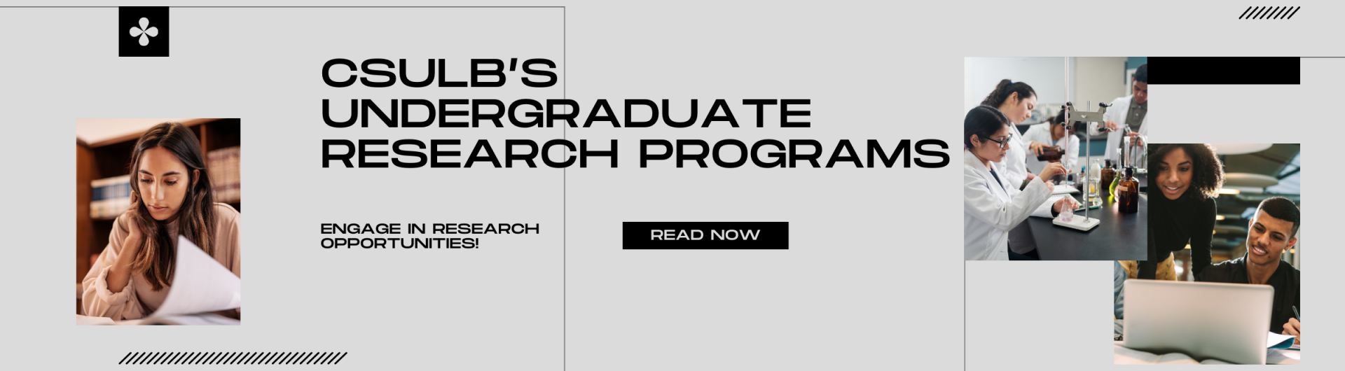 CSULB Undergraduate Research Program Banner