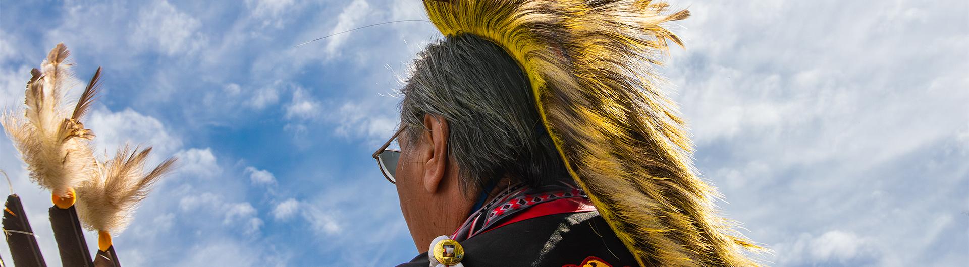 Dancer at CSULB Pow Wow 2024