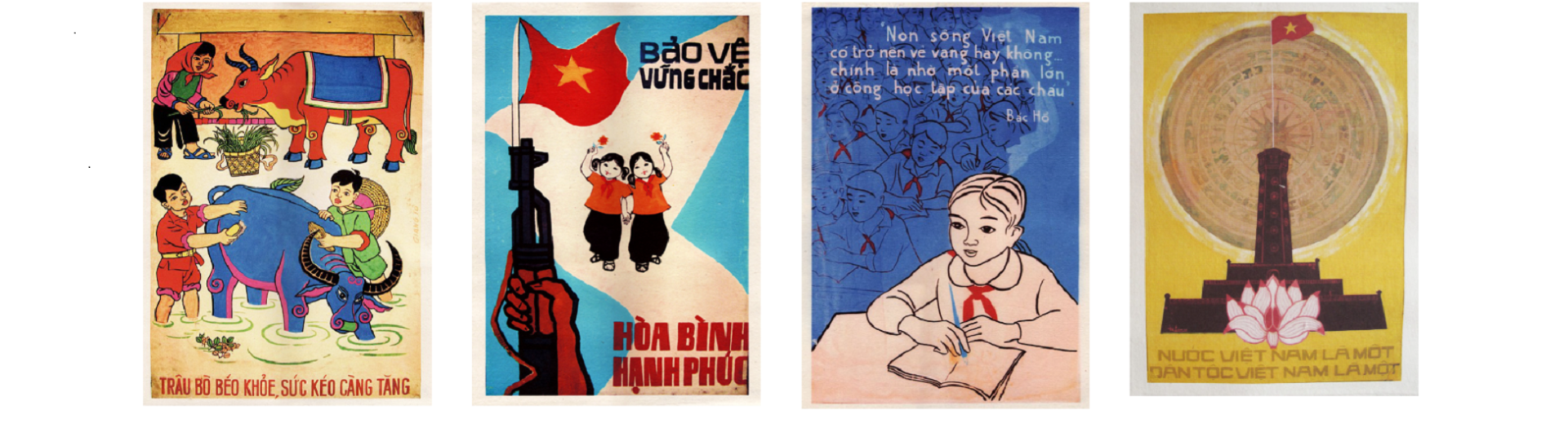 Various Vintage Vietnam Propaganda posters