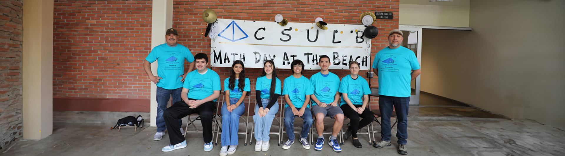 participants of Math Day at the Beach 2024