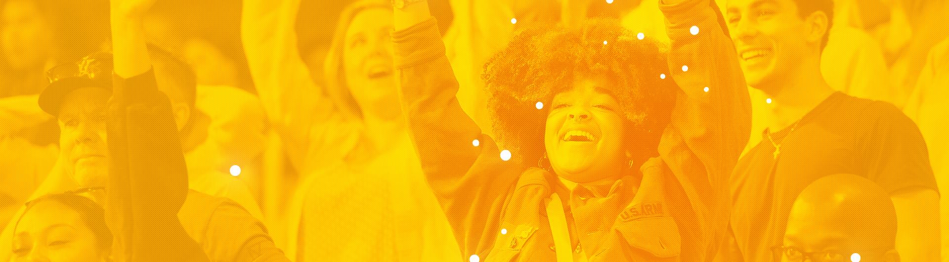 CSULB students celebrating