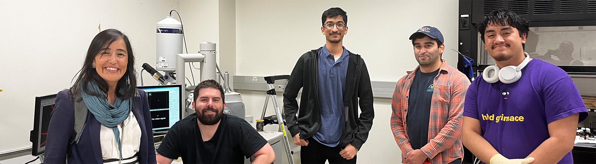 CSULB students at a site visit