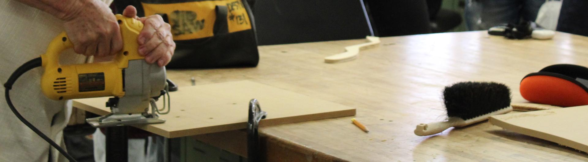 Wood Banner