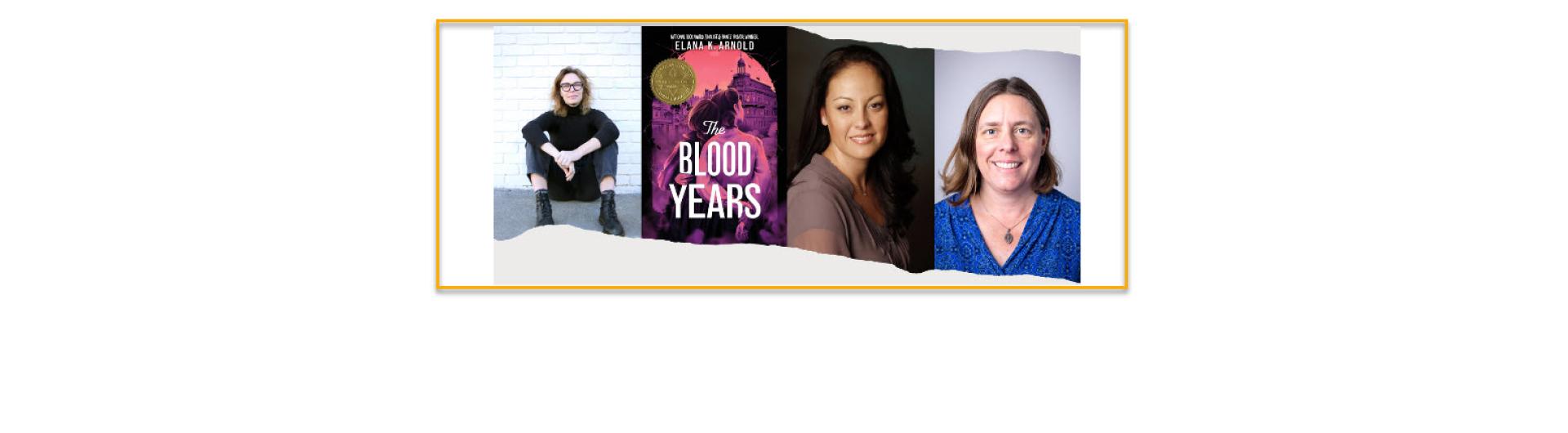3 people and a book cover