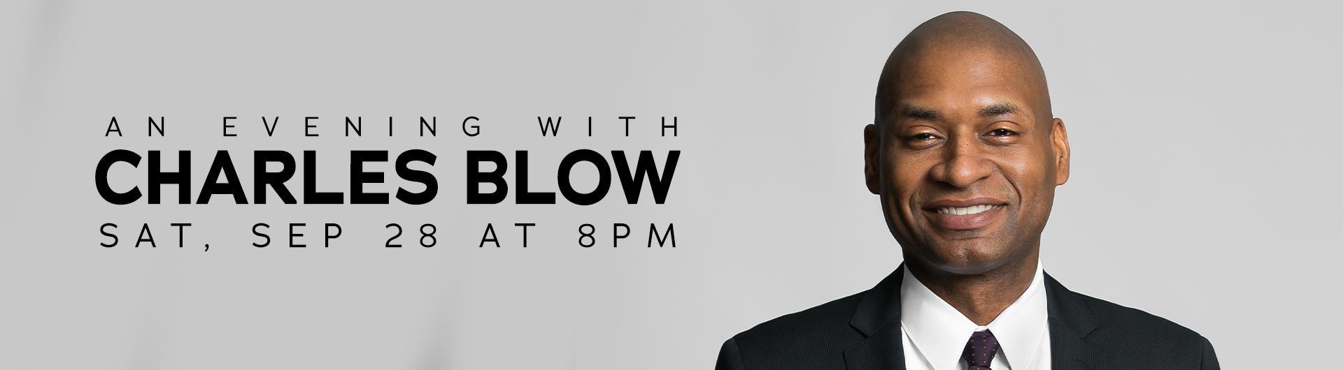 Evening with Charles Blow