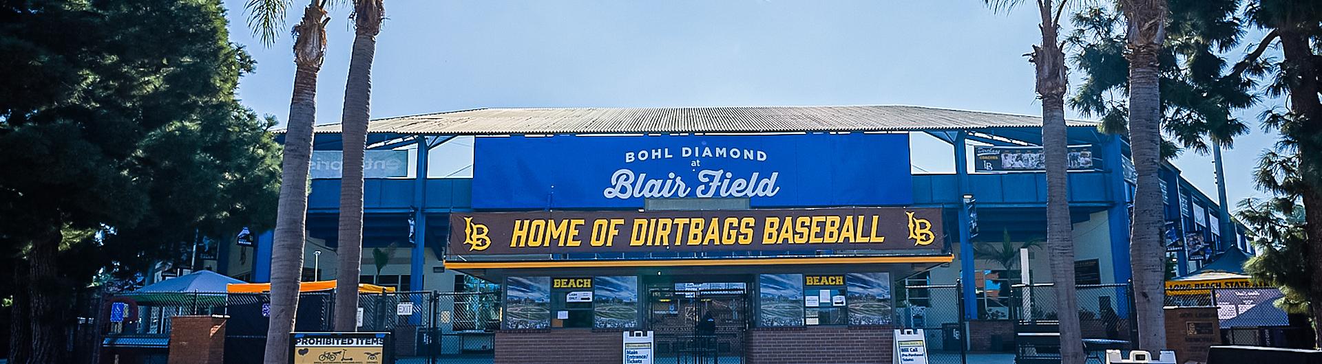 The entrance to Blair Field