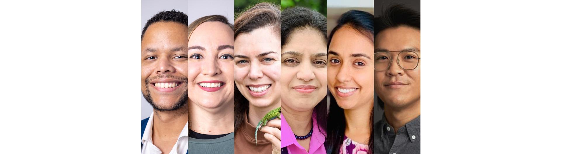 Marcell Cadney, Jennifer Johnson, Bree Putnam, Sharmila Venugopal, Pavneet Kaur Bharaj, Sam Lee