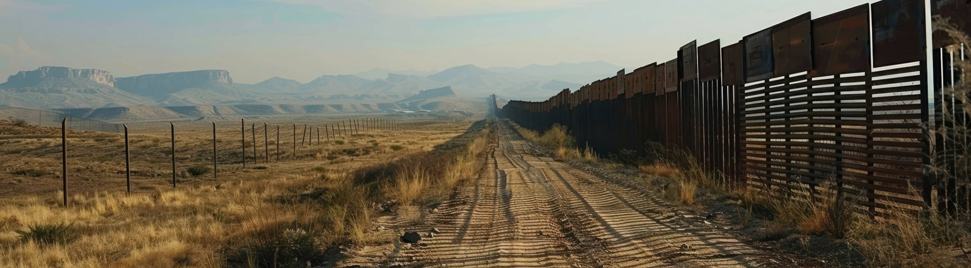 wall at us mexico border.