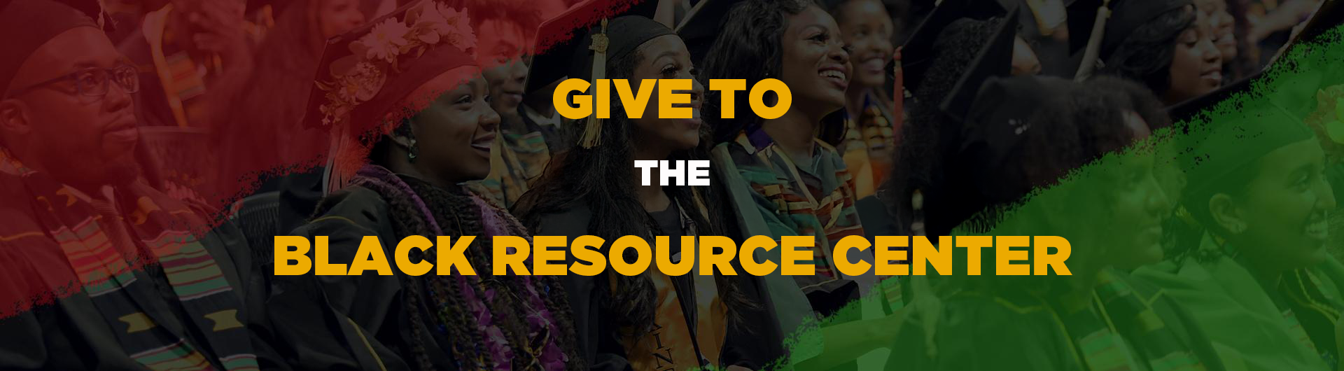 Give to the black resource center banner