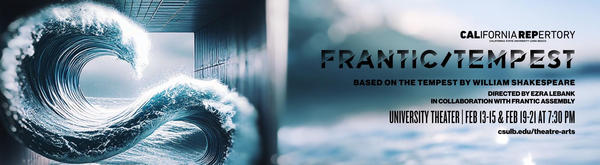 Frantic/Tempest Graphic and waves