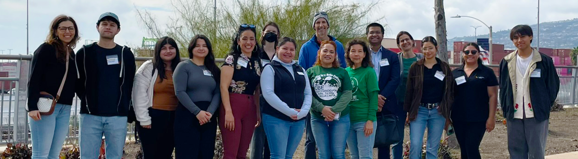 Group photo of field trip participants
