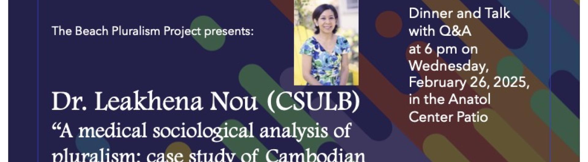 poster for Dr Nou talk 