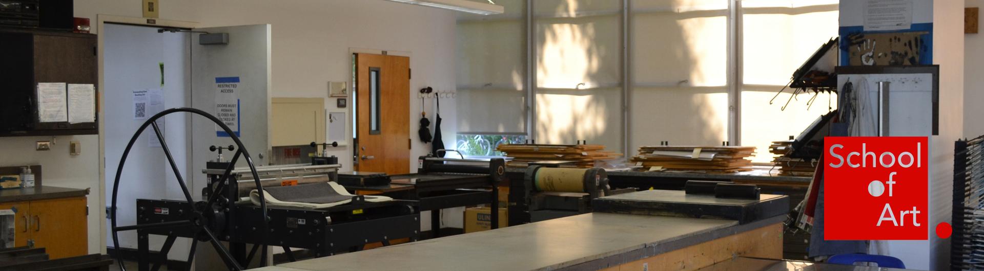 Banner image - CSULB printmaking program