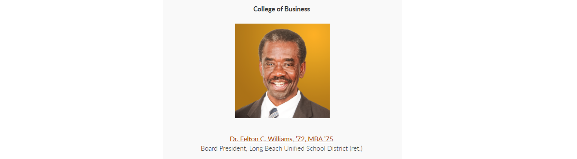Felton Williams College of Business 2025
