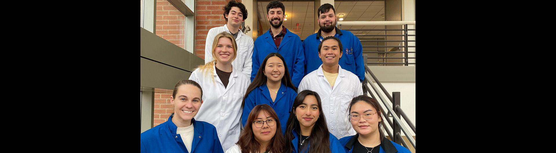 Julie Wahlman and student researchers