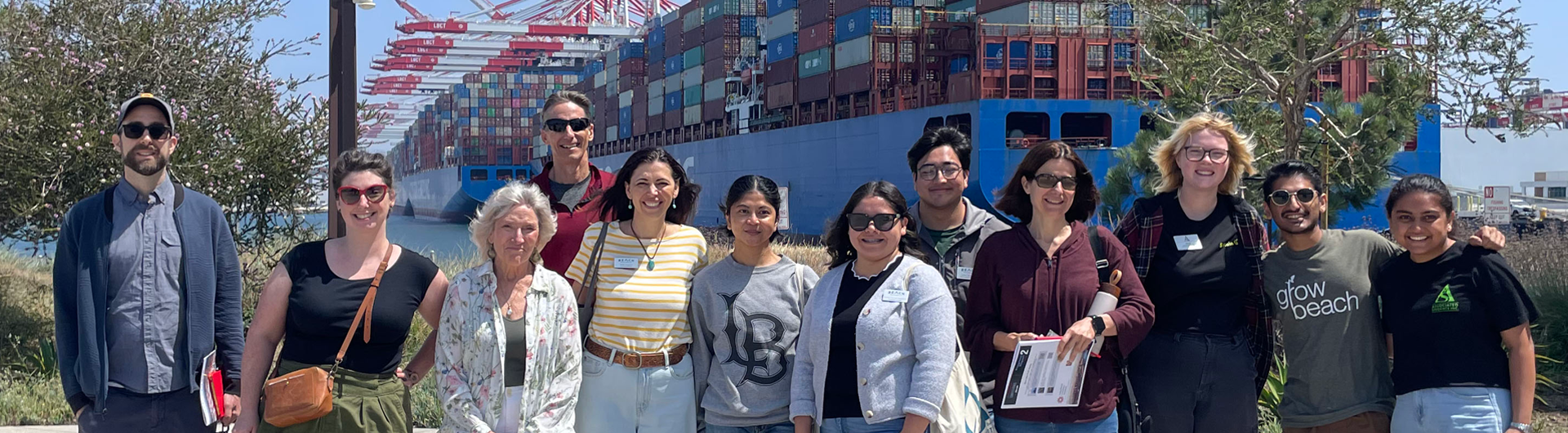 Sustainability Champions at the Long Beach Container Terminal