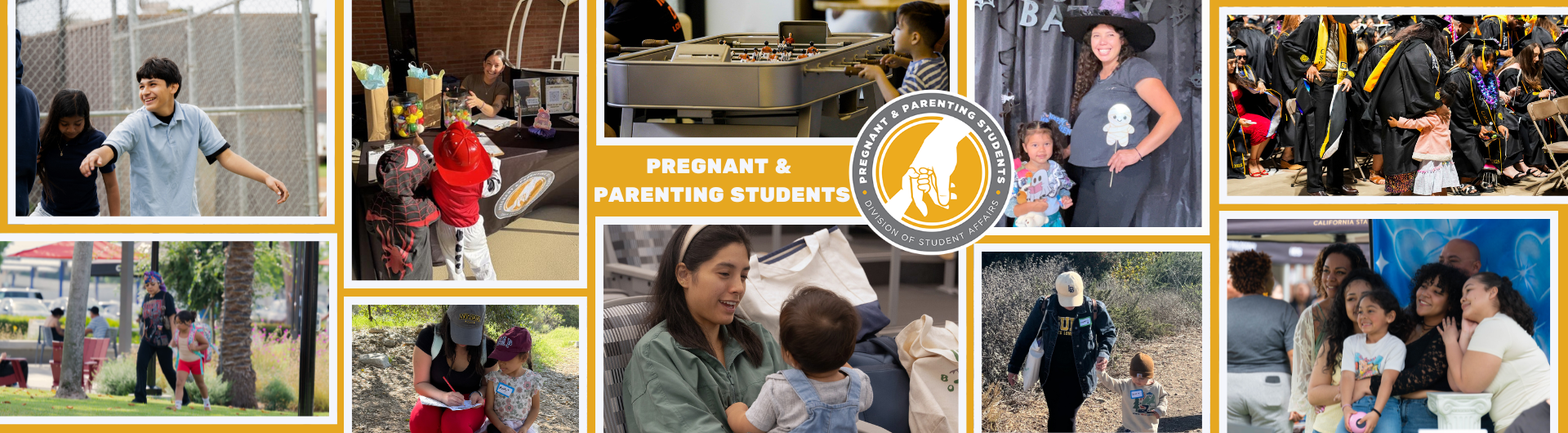 Pregnant and Parenting Student Banner
