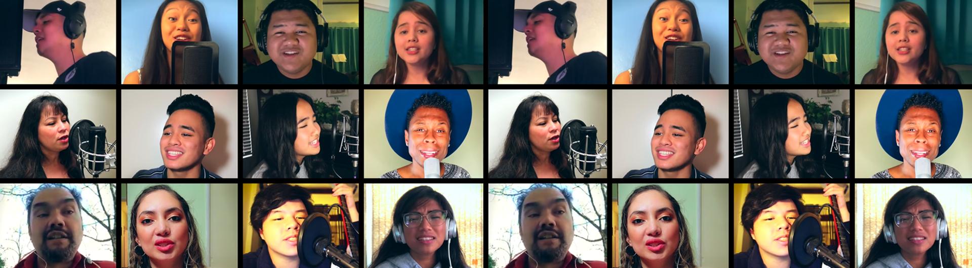 CSULB Student Creates Virtual Choir Video 