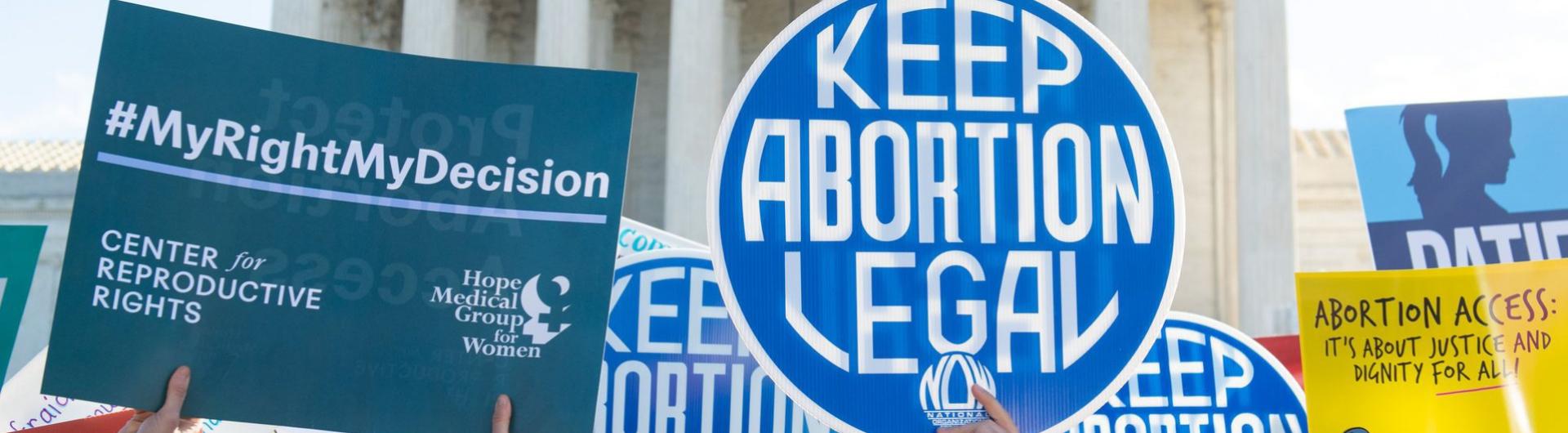 abortion protest signs
