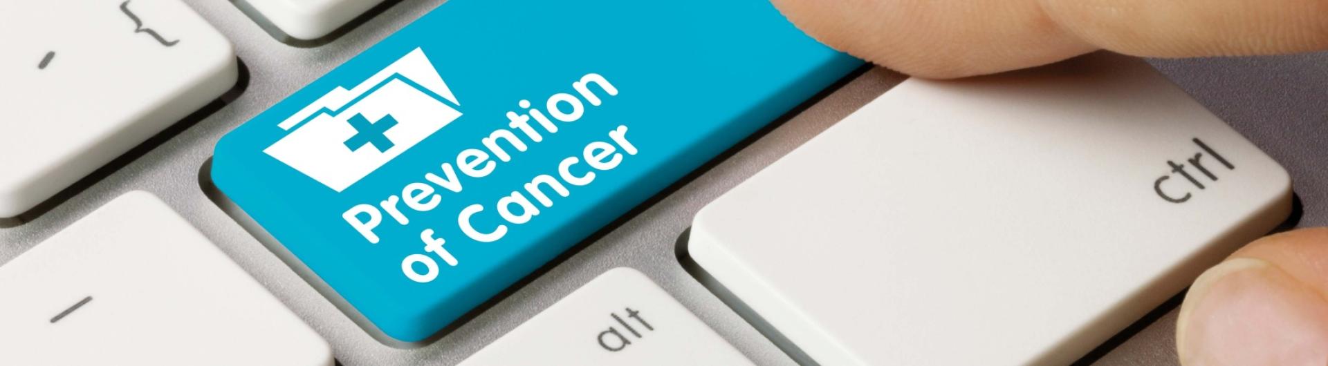 Prevention of cancer banner