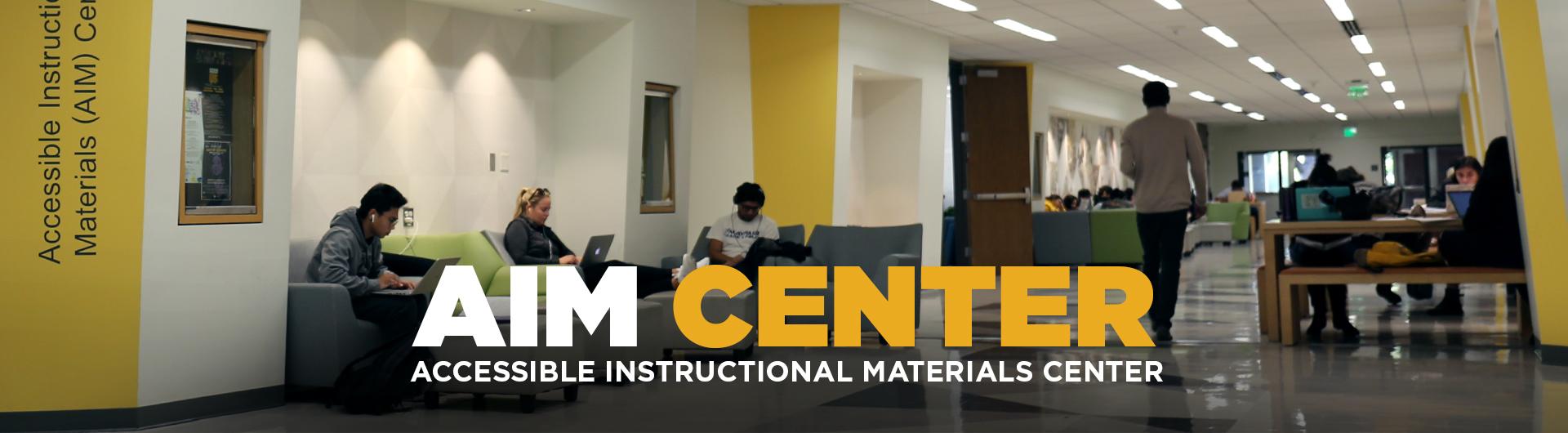 Banner for AIM Center