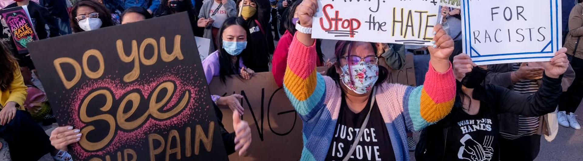 Asian Violence Awareness Banner