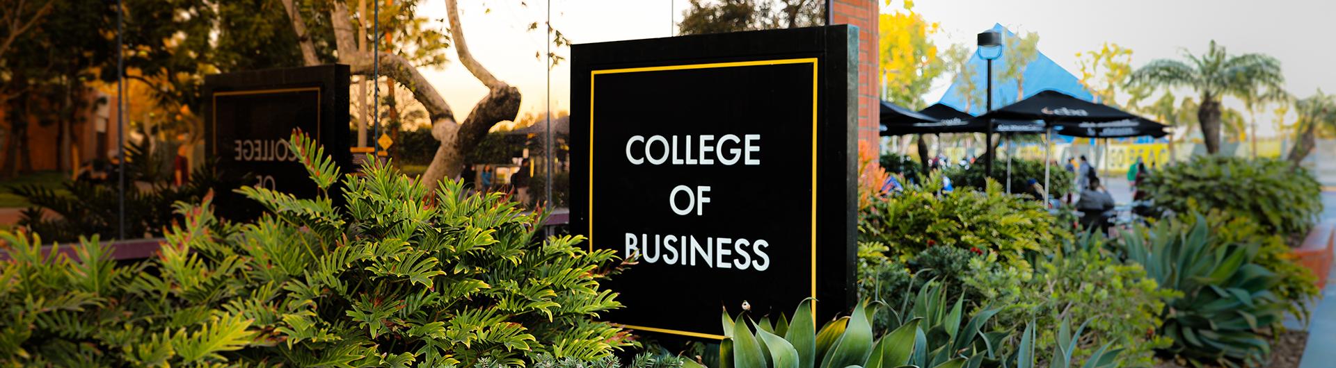 College of Business Offical Banner CSULB