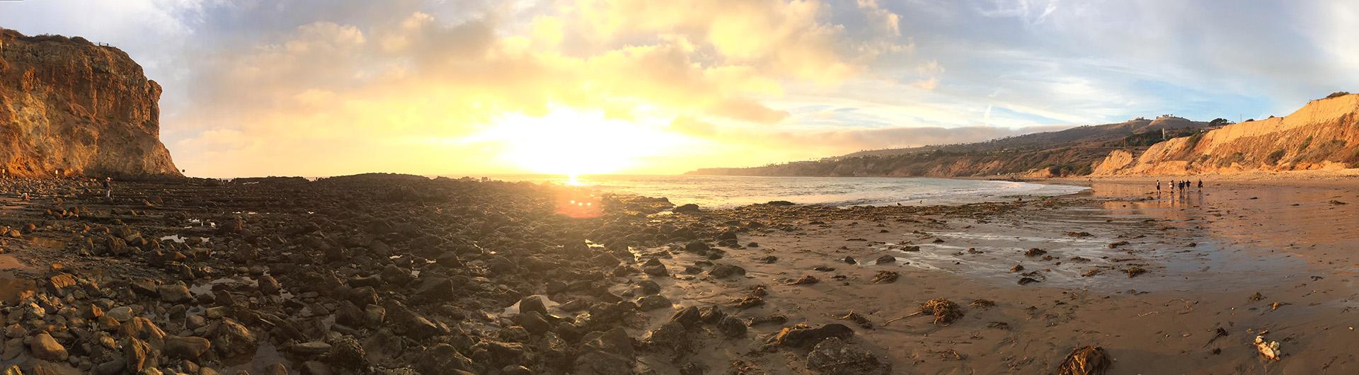 Panorama of Abalone Cove, Palos Verde Peninsula