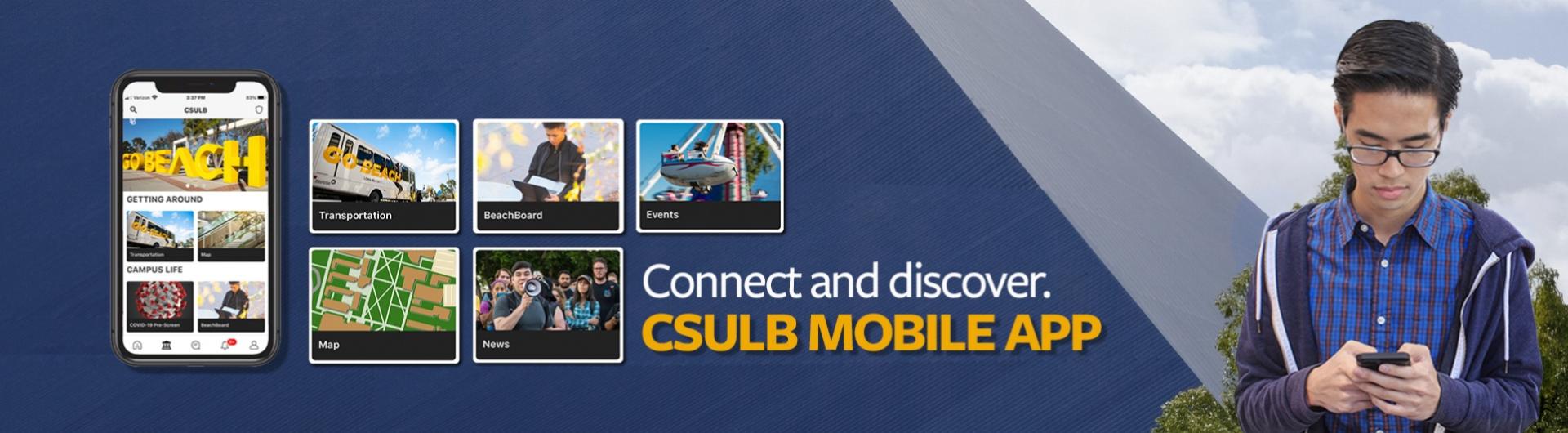 connect and discover csulb mobile app