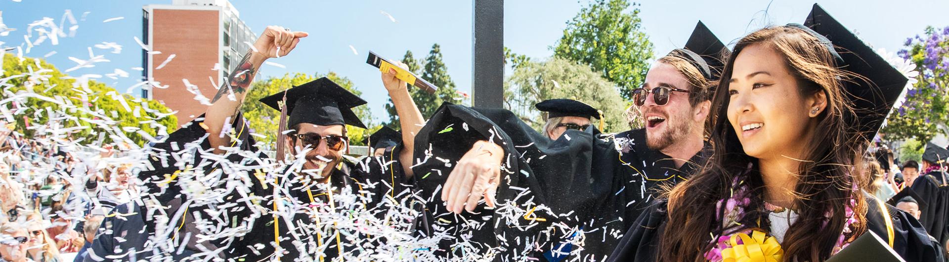 CSULB Graduates at the Commencement Ceremony