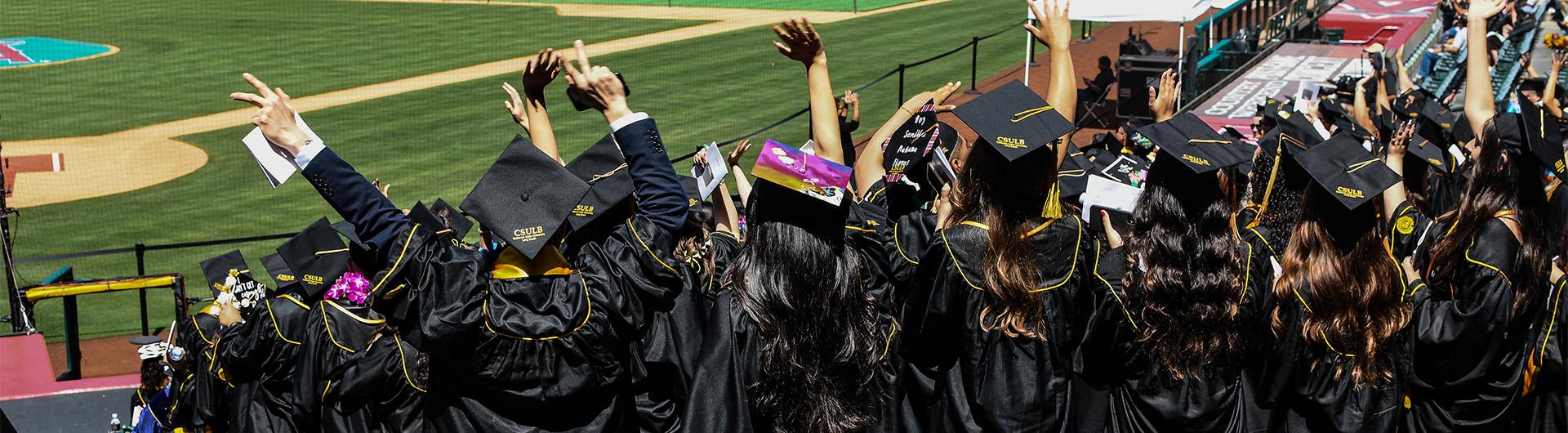 graduates celebrating