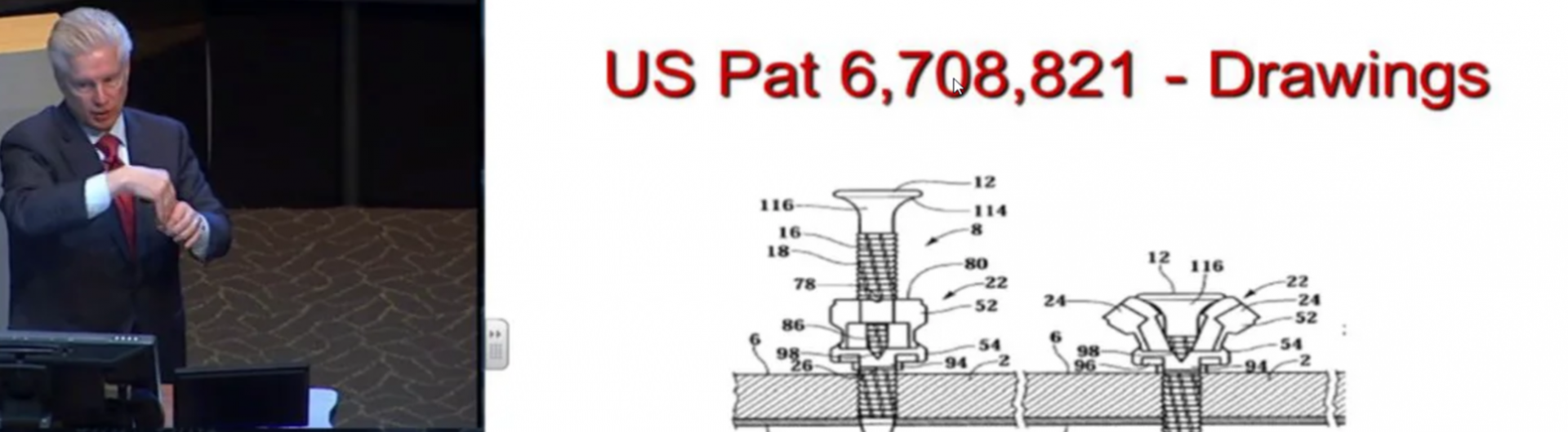 Patent Law image with engineering specs