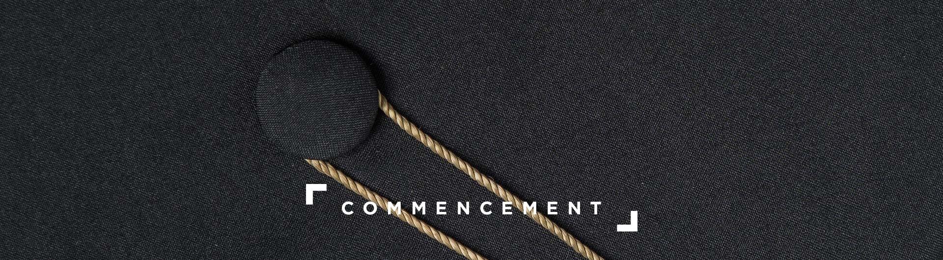 Closeup of the top of the mortarboard