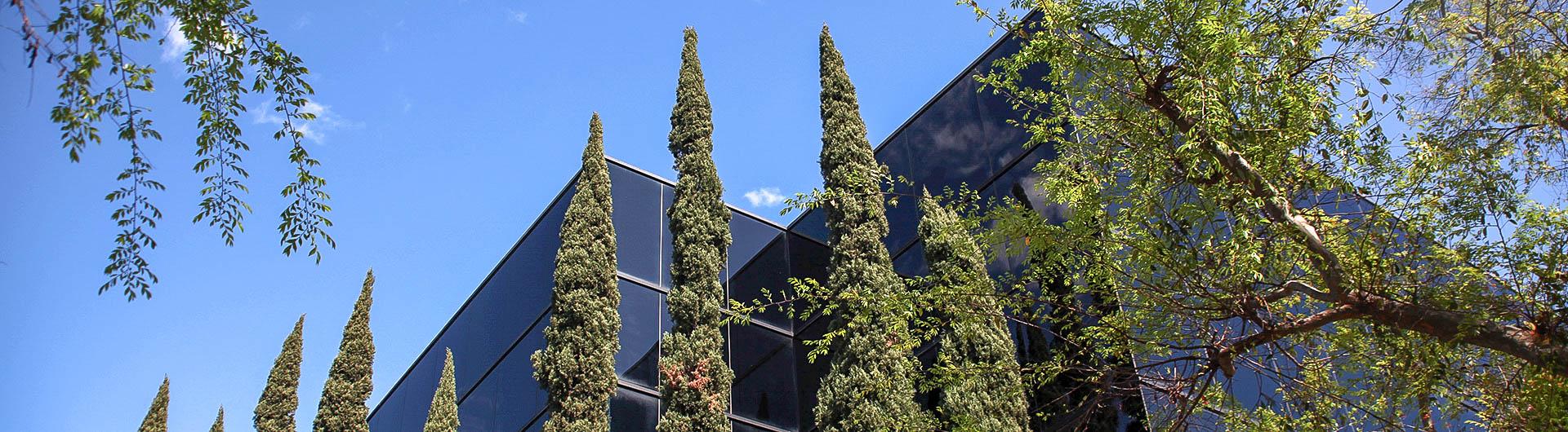 CBA Building with some Trees in Front
