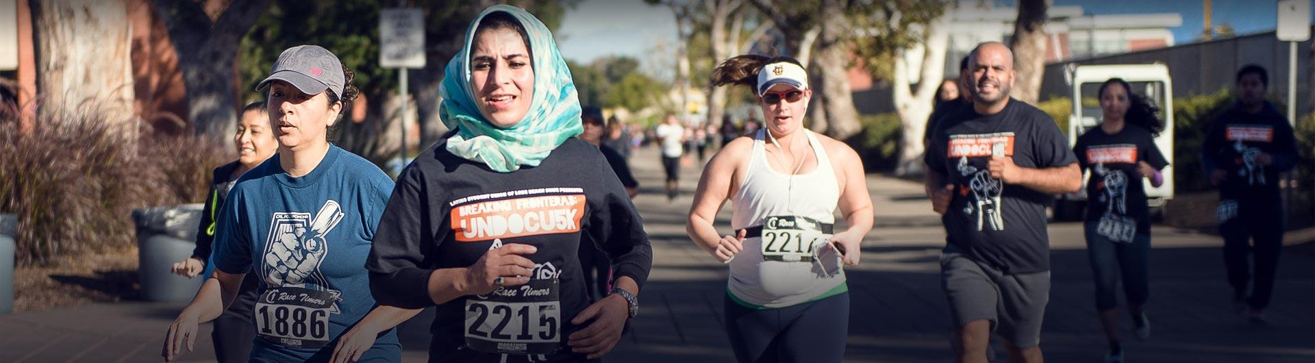 Breaking fronteras race on campus