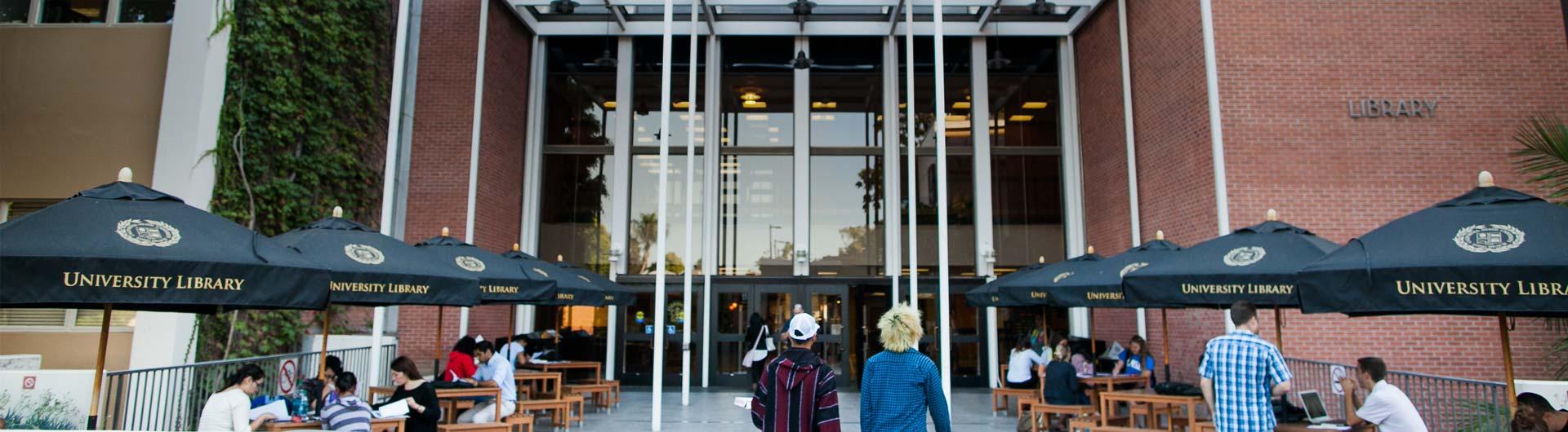 University Library Entrance