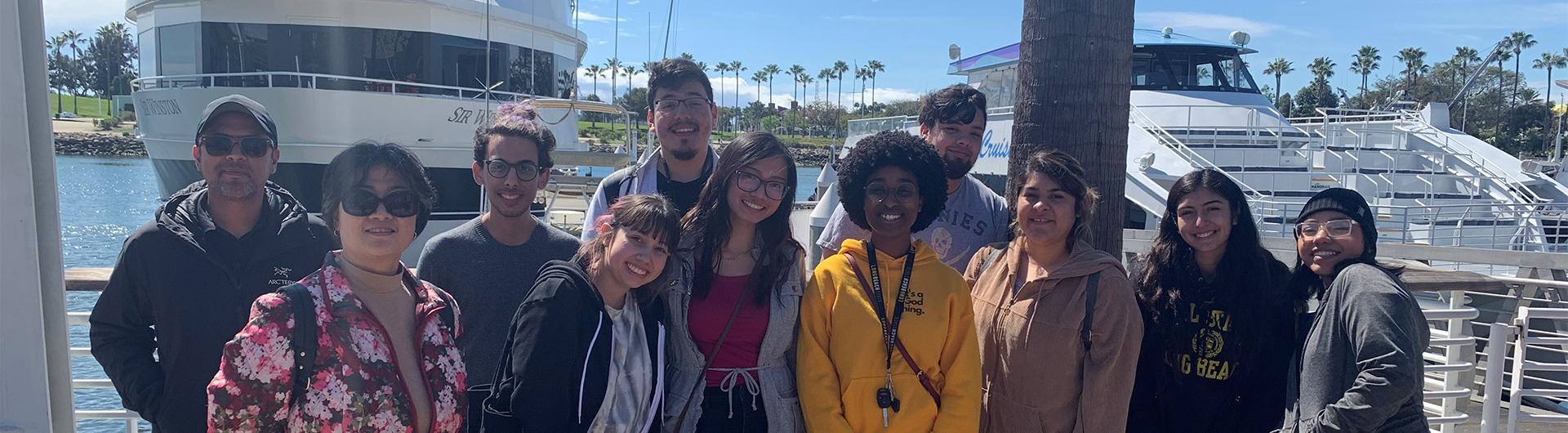 2020 Port of Long Beach tour group