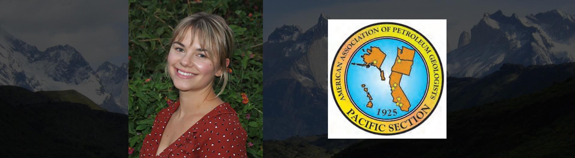 Megan Mortimer-Lamb and the Pacific Section of the American Assoiation of Petroleum Geologists