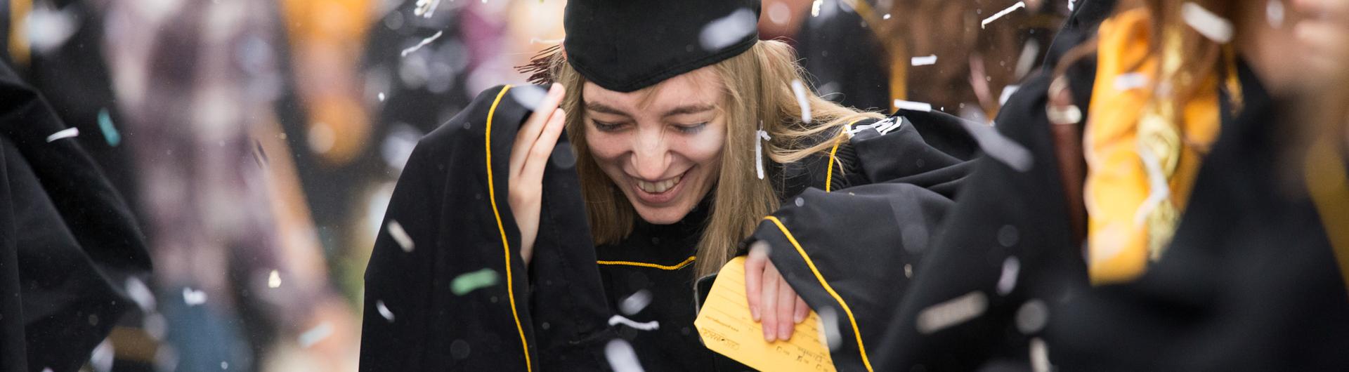 Graduate at Commencement