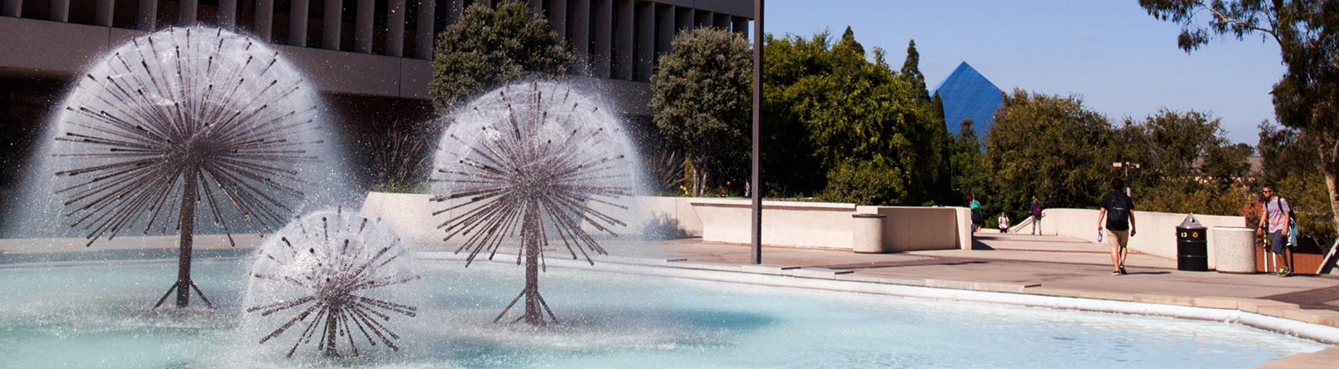 Fountain by Brolthman Hall
