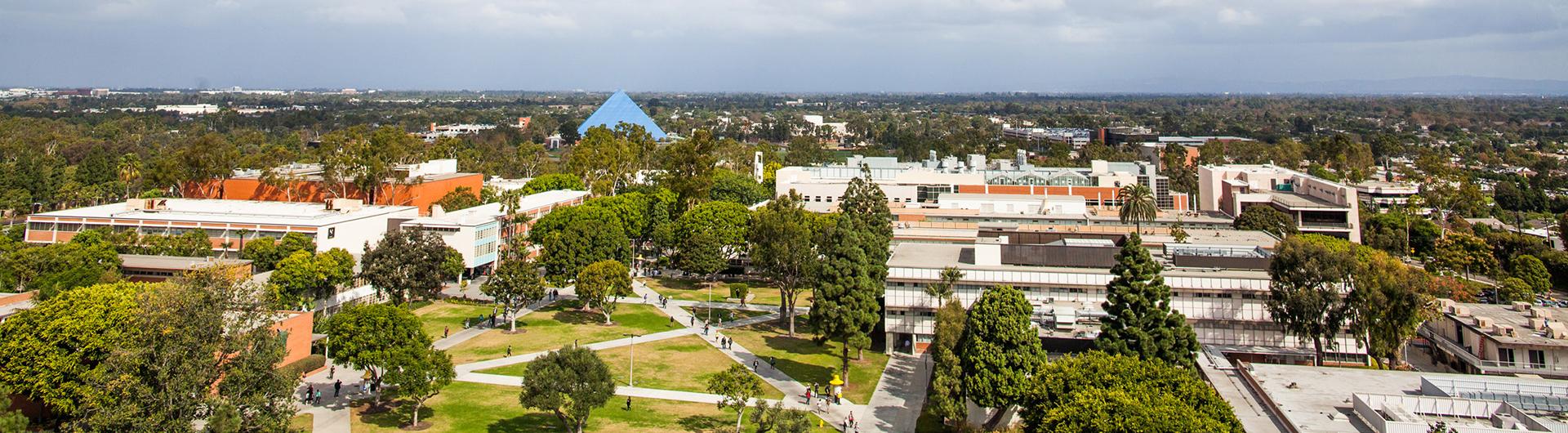  Aerial view of the CSULB campus