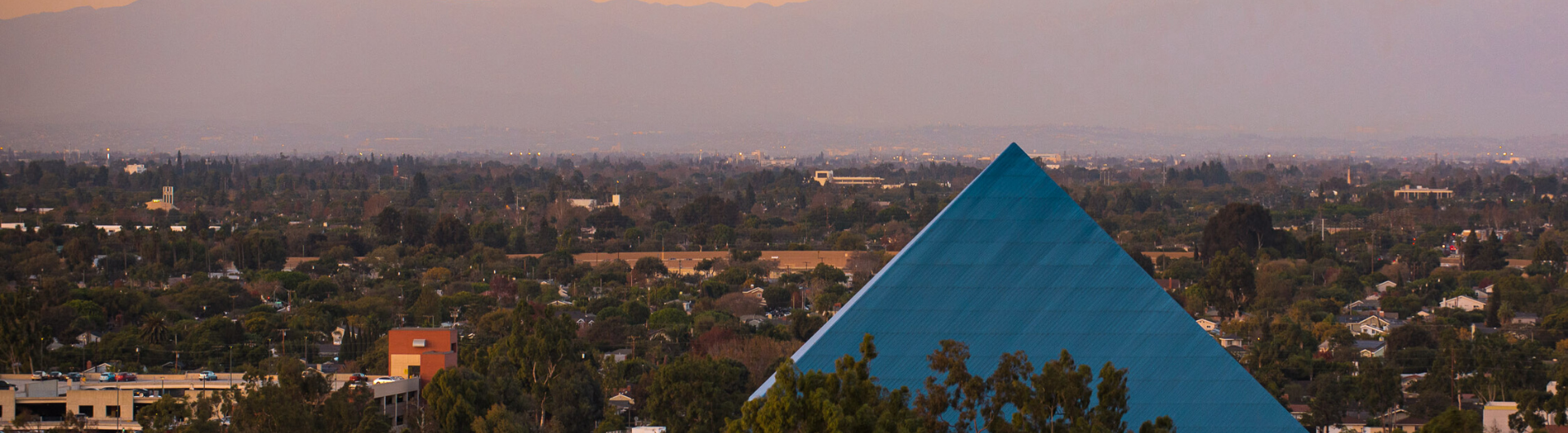 Sunset at CSULB campus