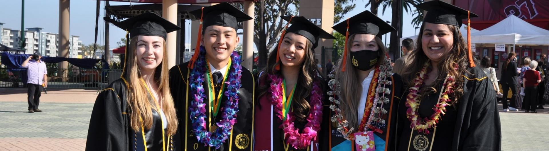 COE grads at Angel Stadium